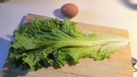 家常生菜窝蛋砂锅粥做法图解2)