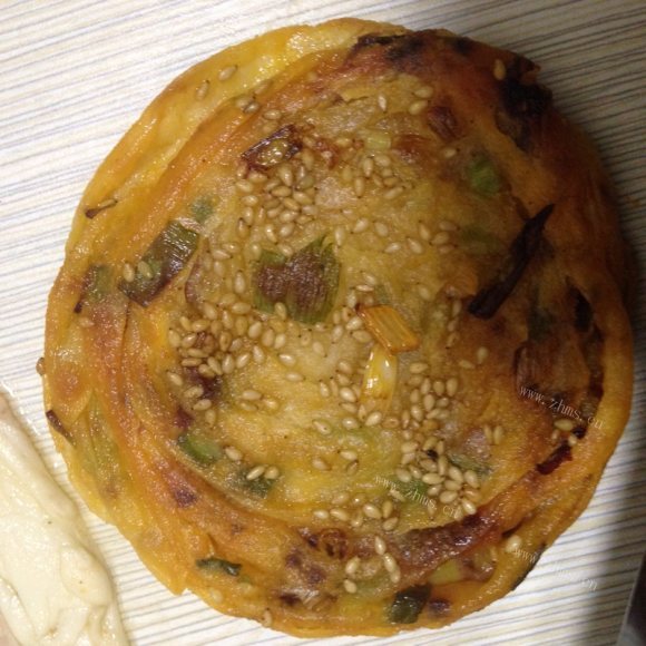 鲜香的葱花饼