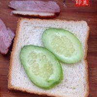 美味营养的中式三明治的做法图解三
