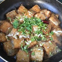 色泽不错的香煎刀鱼做法图解8)