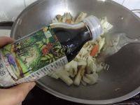 自制白菜肉丝炒年糕