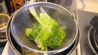 唇齿留香的蒜蓉生菜做法图解4)