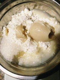 自制红豆馅饼做法图解1)