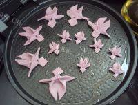 健康美食之紫薯兰花饼做法图解11)