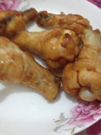美味的奥尔良烤鸡腿
