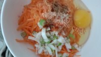 自制胡萝卜饼做法图解3)