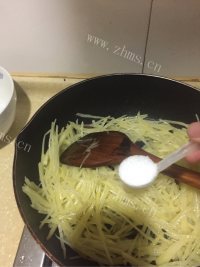 香气浓郁的酸辣土豆丝做法图解6)