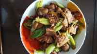 家常菜青椒肉片