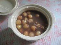 美味的红豆莲子羹