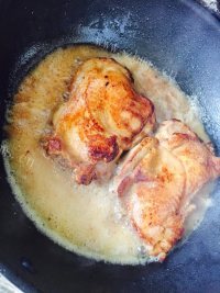 美味的黑椒鸡腿做法图解4)