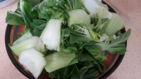 家常菜蚝油小白菜做法图解1)