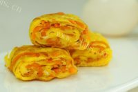 自制胡萝卜鸡蛋饼