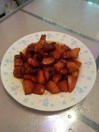 土豆烧肉做法图解9)