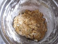 色香味俱全的红糖燕麦饼干做法图解4)