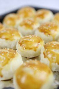 自制美味的老婆饼做法图解15)