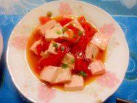 家常菜西红柿烧豆腐