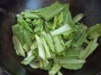 美美厨房之豆豉油麦菜做法图解4)
