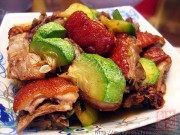 家常菜西葫芦焖烧肉