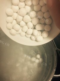 桂花酒酿丸子做法图解4)