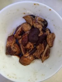 自制腊肉粽子做法图解3)