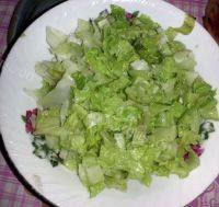 营养美食番茄生菜粥做法图解5)