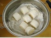 自制双色玉米面馒头
