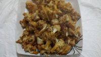 自制肉炒菜花