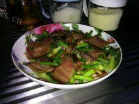 味道不错的蒜薹炒腊肉