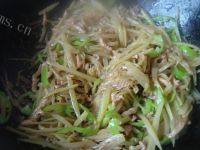 家常菜土豆丝炒肉