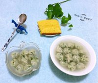 翠茼鱼圆做法图解16)