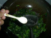 口感不错的小白菜烧豆腐做法图解5)