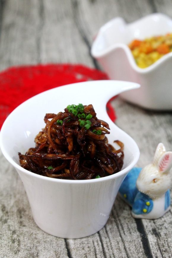 唇齿留香的干煸杏鲍菇