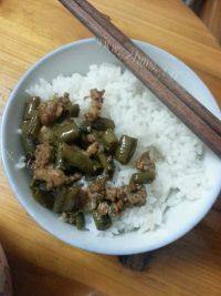 #幸福时刻#酸豆角炒肉末