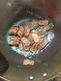 家常菜小炒腊肉做法图解5)