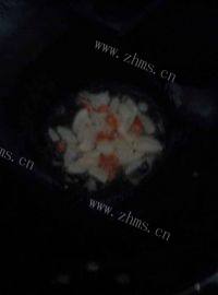 家常菜辣椒炒莲藕做法图解4)