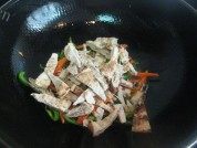 自制杂蔬炒饼做法图解5)