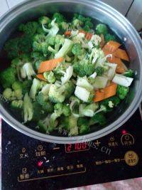家常菜火腿西兰花做法图解1)