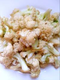家常菜爆炒菜花