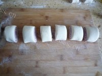 香甜豆沙馅紫薯螺旋馒头的做法图解十