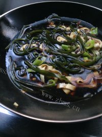 浓香地卤海带豆丝做法图解10)
