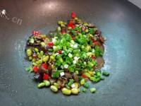 家常菜毛豆烧茄子