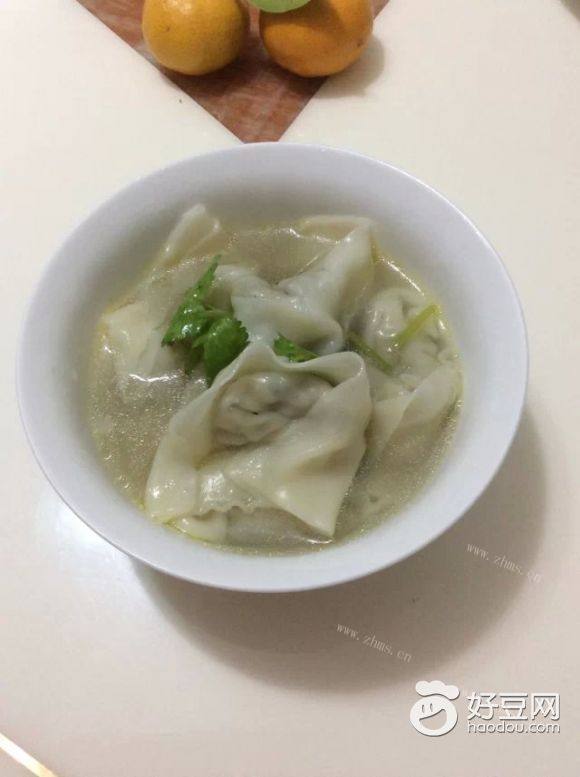 芹菜香菇馄饨