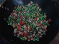 美味的豌豆糯米饭做法图解6)