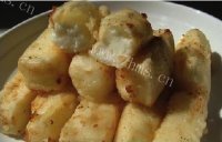 美味佳肴般的炸鲜奶做法图解8)