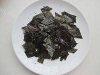 美味的海苔芝麻花生做法图解6)