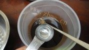 自制迷彩戚风做法图解3)