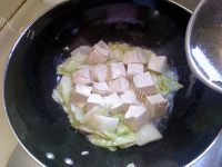 家常菜白菜烧豆腐做法图解5)