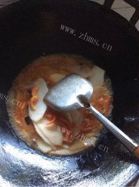 家常菜茄汁山药做法图解8)