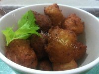 美味的炸肉丸子