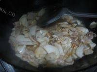 自己做的杏鲍菇炒肉